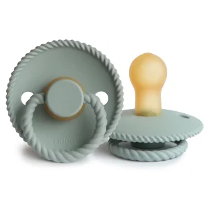 Frigg Rope Latex Fopspeen 0-6M Ronde | Sage