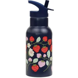 * A Little Lovely Company Stainless Steel Drinkfles | Aardbeien